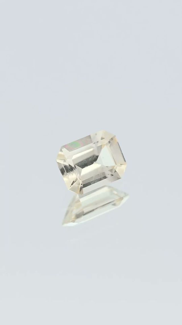 Natural Light Yellow Sapphire Unheated