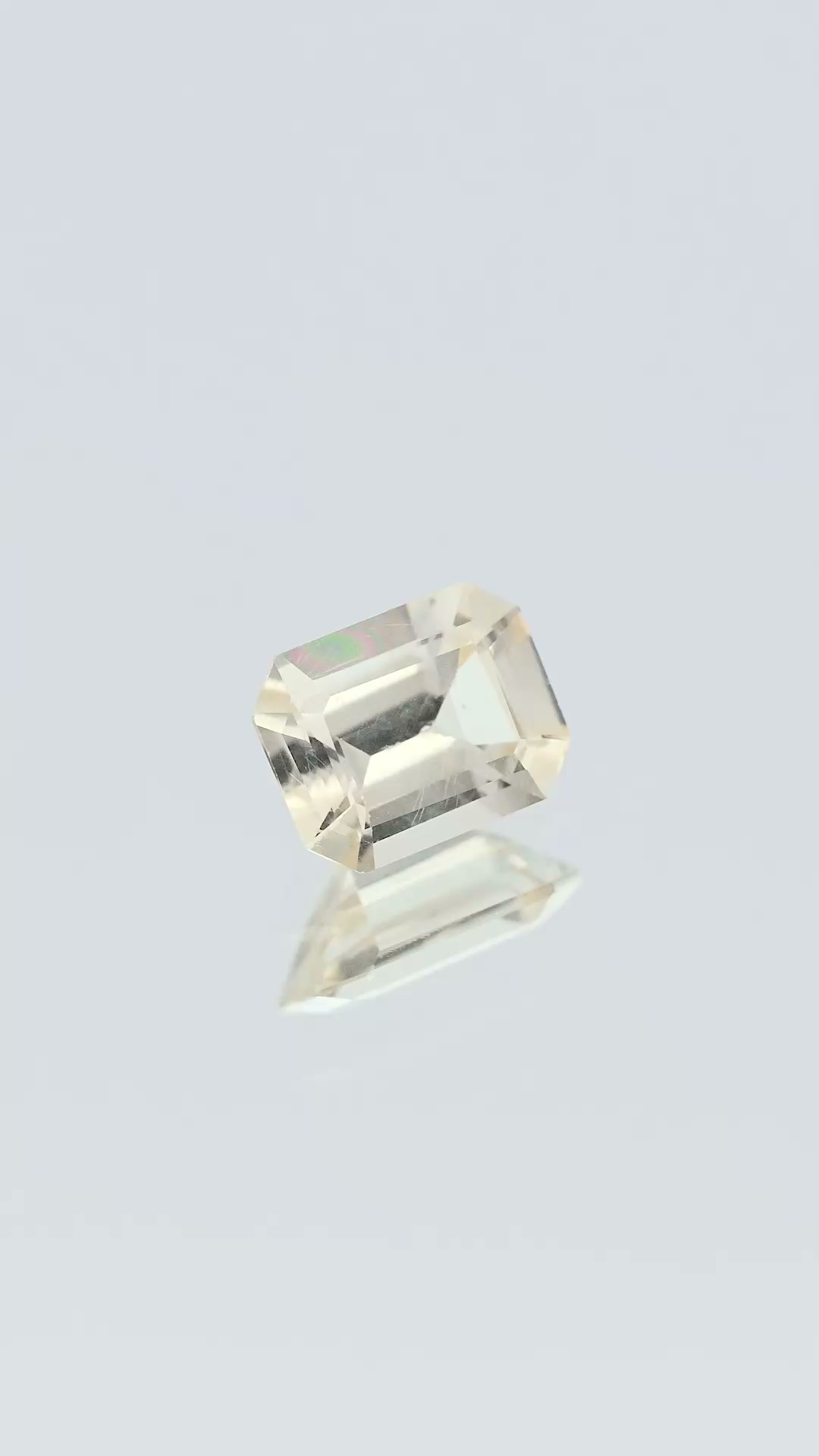Natural Light Yellow Sapphire Unheated